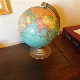 vintage globe