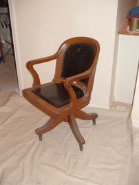 Swivel desk chair sold with or without desk.