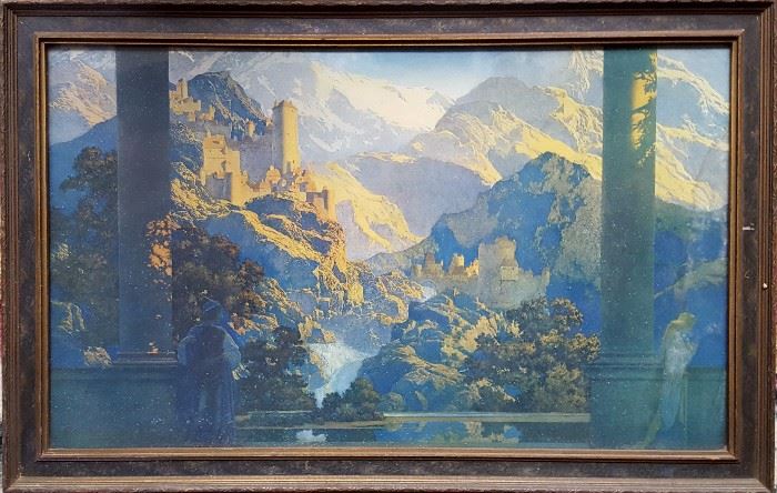 "Romance" Maxfield Parrish lithograph by The House of Art
