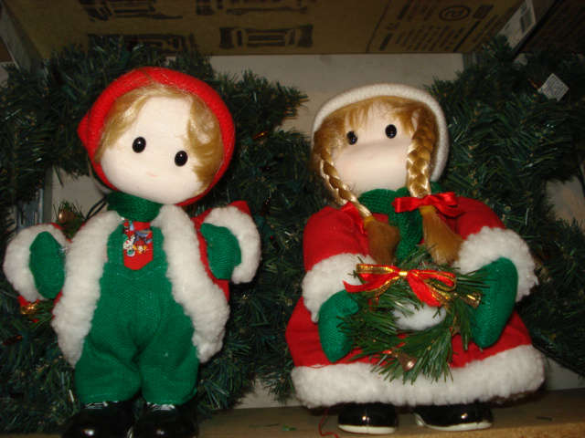 christmas dolls
