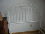 White bed frame (full size)