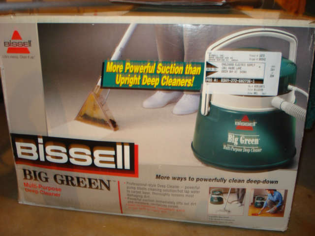 Bissell big green machine