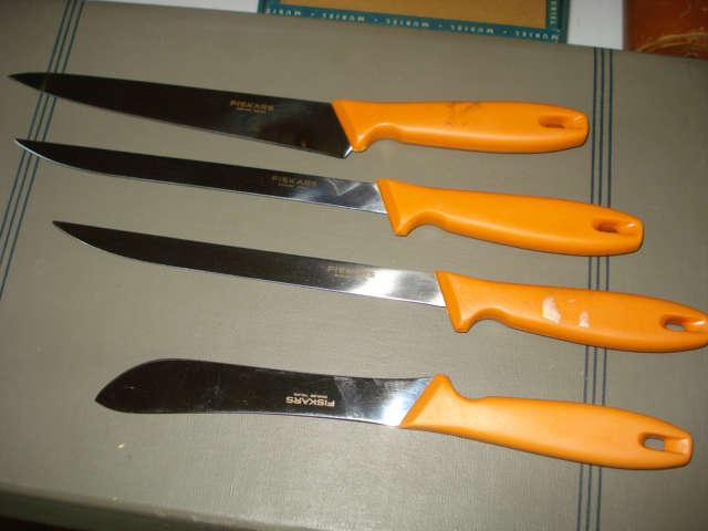 4 piece Fiskars knife set