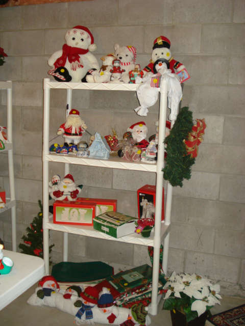 various Christmas decorations