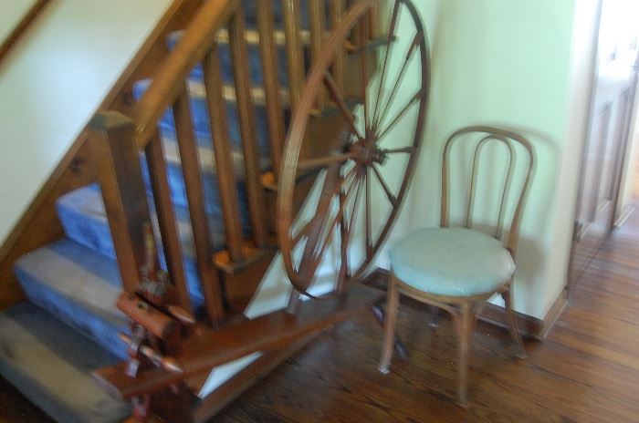 Very Old Spinning wheel