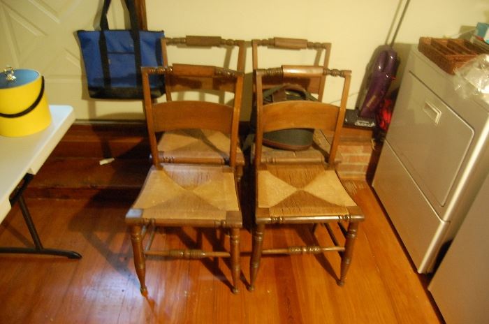 Set of 4 1800's Chairs