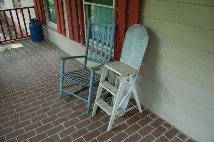 Kitchen ladder chair