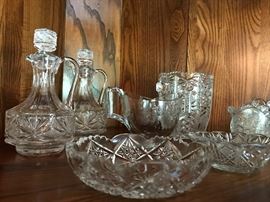 Some of the crystal pieces