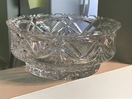 crystal bowl