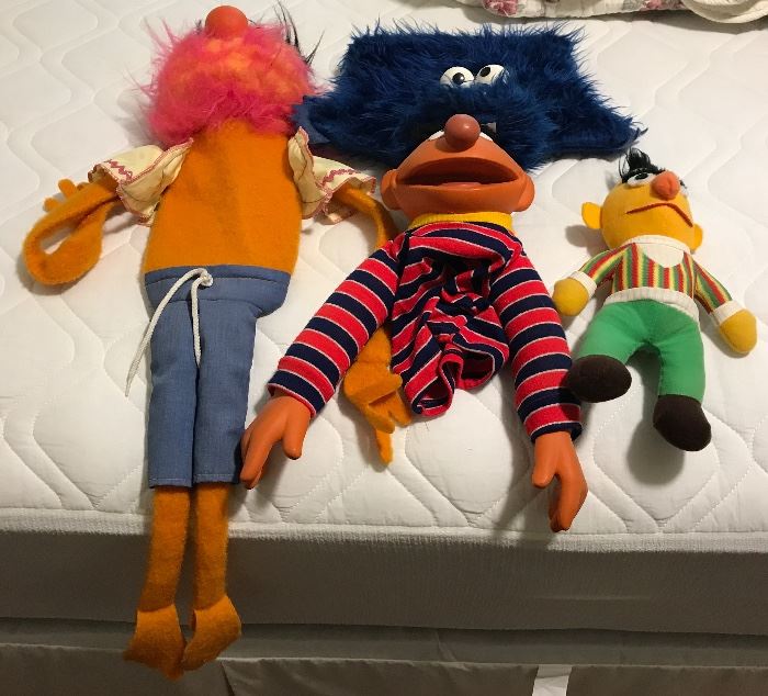Vintage Sesame Street puppets