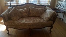 Ethan Allen Down Filled Country French Style Sofa