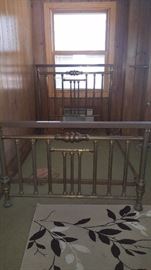Antique Full Size Brass Bed