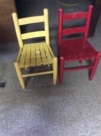 Vintage Child's Chairs
