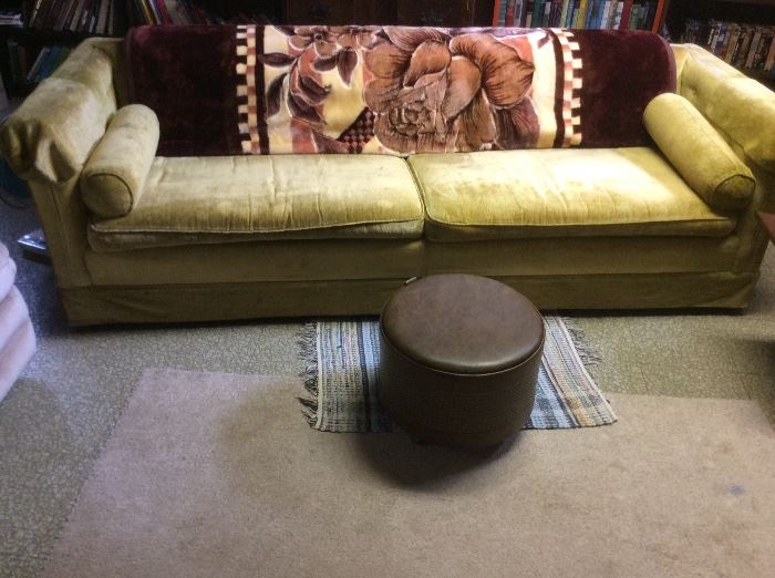 Sofa, foot stool