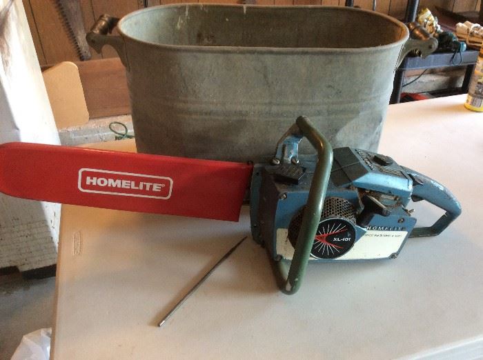 Homelite chain saw