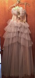 FABULOUS 1950'S EVENING GOWN