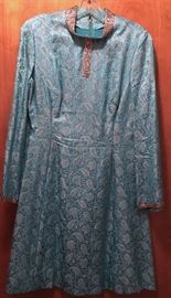 1960'S BROCADE DRESS