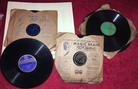 COLLECTION OF 78'S, AND LP'S