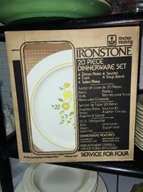 NEVER OPENED DINNER WEAR SET