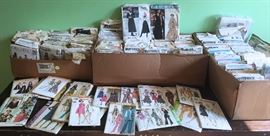 SIMPLICITY, McCALLS, BUTTERICK, VOGUE PATTERNS