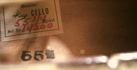 MARKING INSIDE CELLO