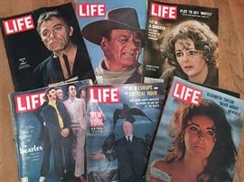 VINTAGE LIFE MAGAZINES