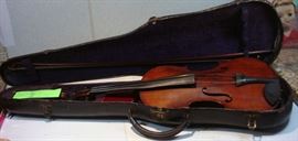 Vintage Violin with case and Bow