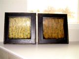 Abstract wall art. Set of two.