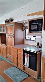 Fully functional kitchen.  