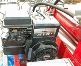 The motor on the wood splitter!