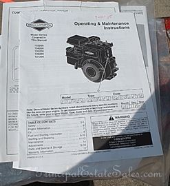 Motor manual (wood splitter)