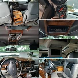 F-550 Interior...Has all gauges required for big rig diesels included, as well as a control panel for the Eclipse package and interior / exterior decorative lights.