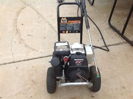 M-T-M Pressure washer with Honda engine