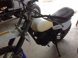 Classic TT250 Early 80's dirt bike