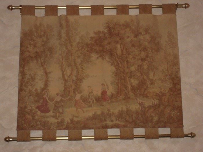 Aubusson style French tapestry