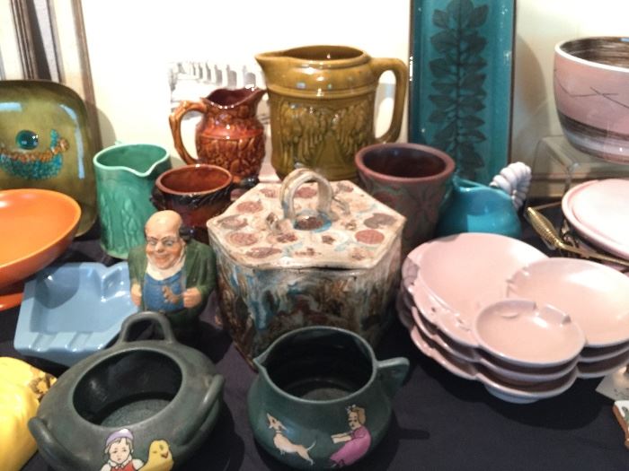 Great Collection of Mid Century Pottery.