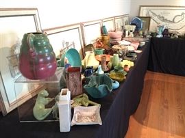 Great Collection of Mid Century Pottery, Glass and More...