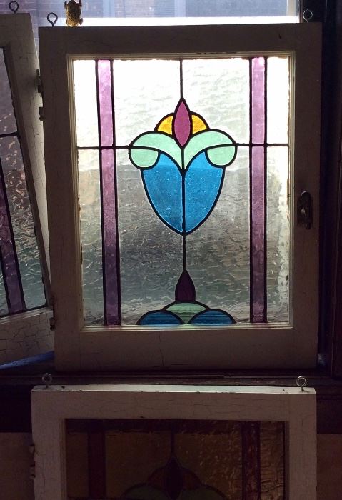 Old stained glass 