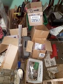 Boxes and boxes of tools