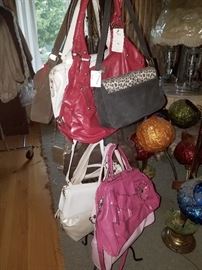 Purses...most new with tags!