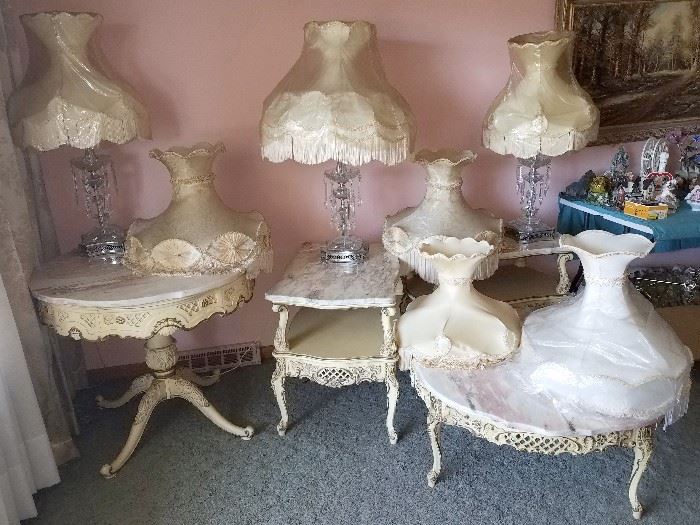 Victorian style lampshades