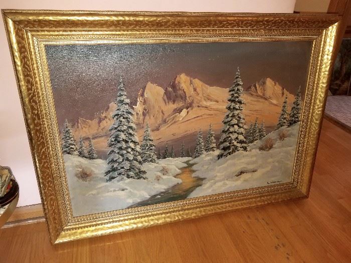 Original Oil painting by Helio Wernegreen