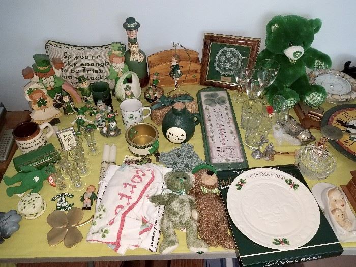 Irish collectibles and decor