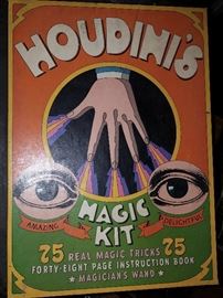 Vintage Houdini magic kit