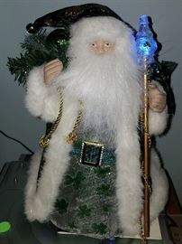 Irish fiber optic santa