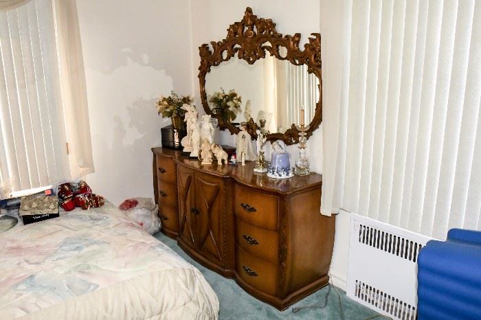 Guest Bedroom Dresser with Mirror