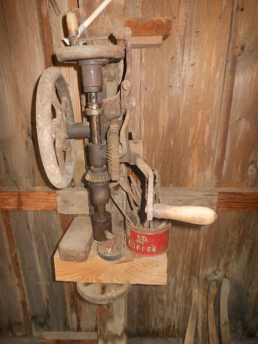 Antique Champion Blower & Forge Company drill press