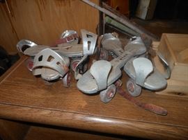 Vintage roller skates