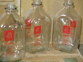Two 8 bottle cases of vintage Chippewa Water bottles plus extras