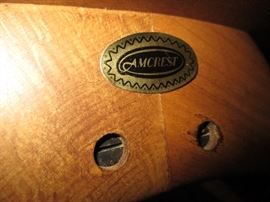 Vintage Mid Century Modern Amcrest gentleman's valet chair